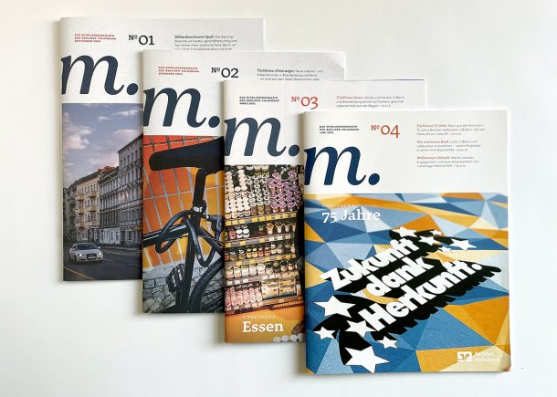 Magazingestaltung, Berliner Volksbank