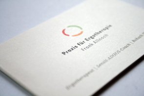 Praxis für Ergotherapie, Visitenkarte